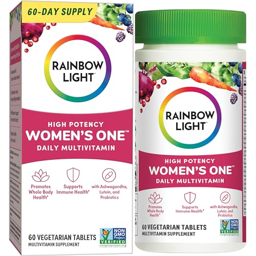 Rainbow Light Women's High-Potency Daily Multivitamin, 60 Count