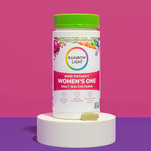 Rainbow Light Women's High-Potency Daily Multivitamin, 60 Count