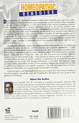 Homeopathic Remedies for Common Disorders Guide