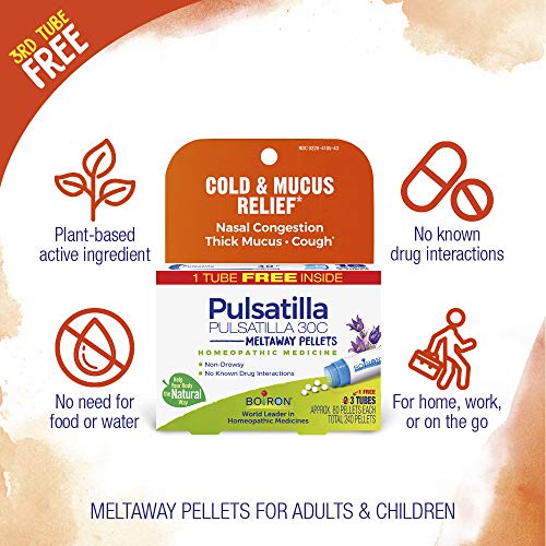 Boiron Pulsatilla 30C Cold Relief - 240 Pellets