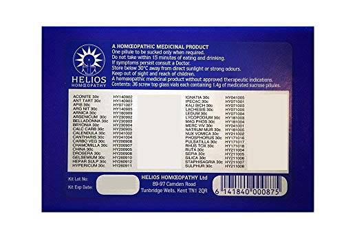 Helios 36 Homeopathic Remedy Deluxe Family Kit