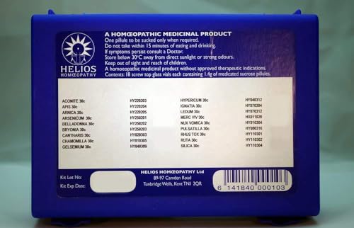 Homeopathic Remedy Starter Kit - 18 Essentials