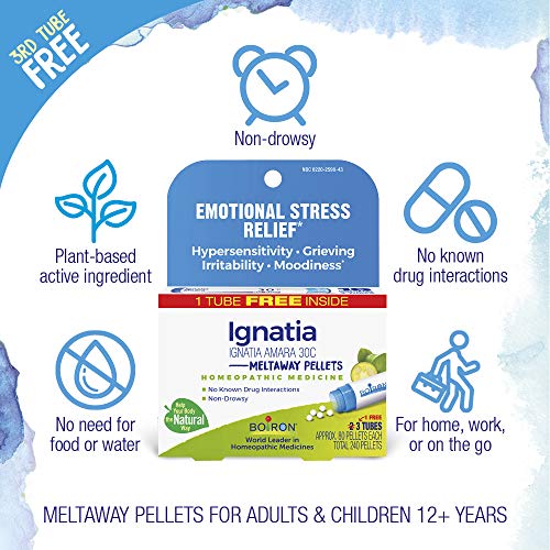 Boiron Ignatia Amara 30C for Emotional Relief