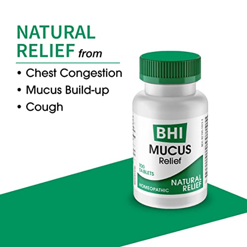 BHI Mucus Relief Tablets for Easy Breathing