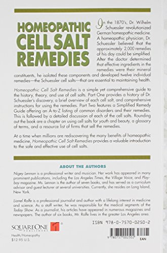 Natural Cell Salt Remedies: Heal with Minerals