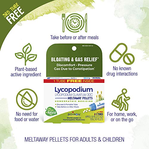 Lycopodium Clavatum 30C for Bloating Relief