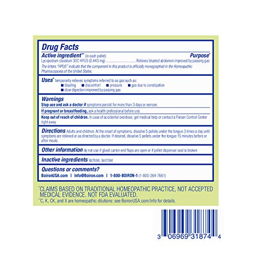 Lycopodium Clavatum 30C for Bloating Relief