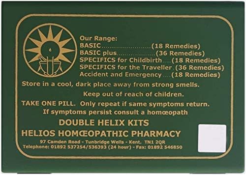 Travel Kit of 36 Homeopathic Remedies