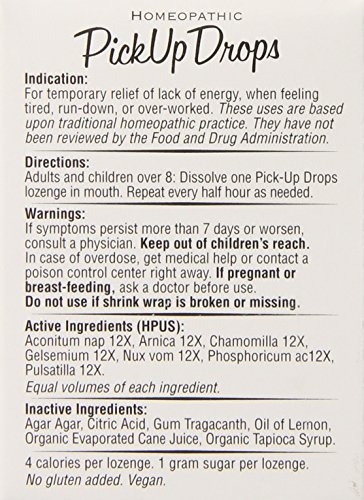 Homeopathic Pick Up Drops - 30 Lozenges Pack
