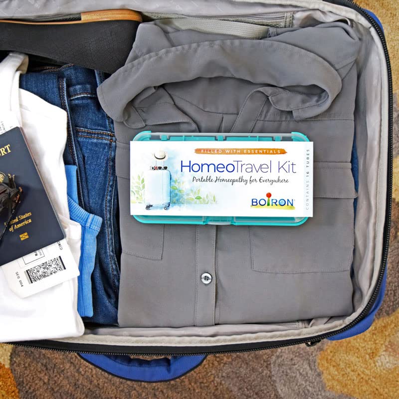 HomeoTravel Kit: 16 Essential Homeopathic Remedies