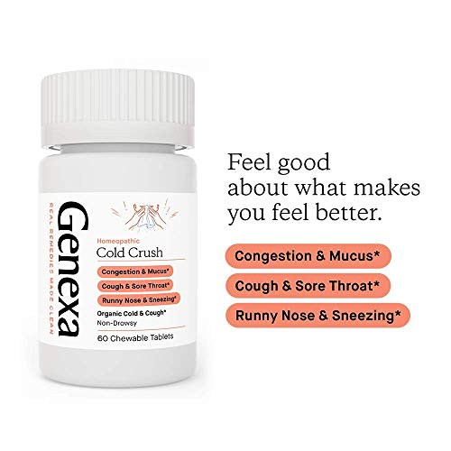 Genexa Cold Crush | Organic Cough & Cold Relief