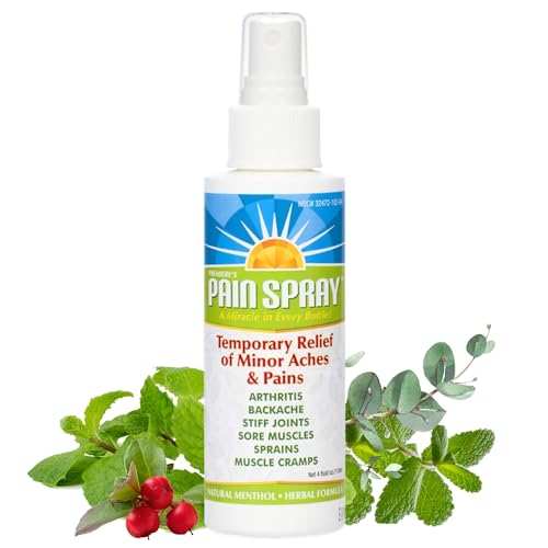 All-Natural Pain Relief Spray with Menthol & Peppermint