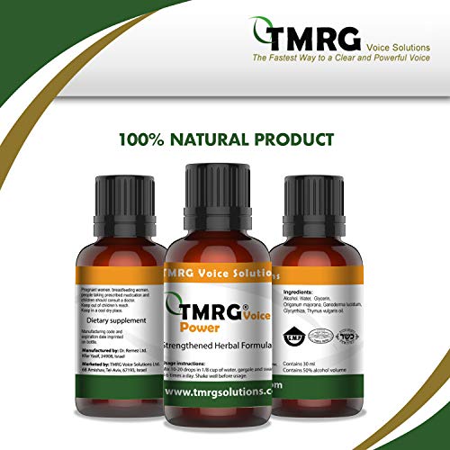 TMRG Power Herbal Vocal Cord Strength Drops 30ml