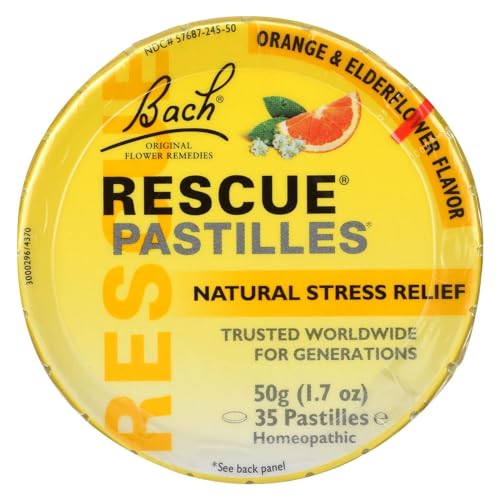 BACH Rescue Remedy Pastilles, 12g Pack