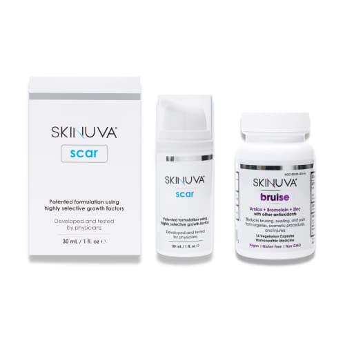 Skinuva Advanced Scar Cream & Bruise Supplement