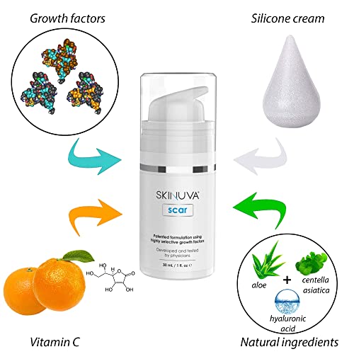 Skinuva Advanced Scar Cream & Bruise Supplement