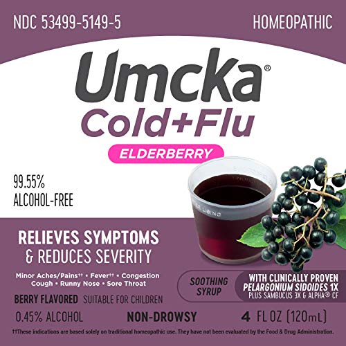 Nature's Way Cold & Flu Relief Syrup, Berry
