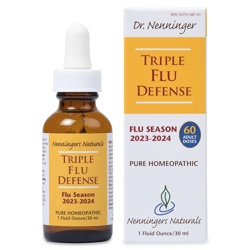 Nenningers Naturals Triple Flu Defense - 60 Doses