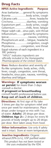 Nenningers Naturals Triple Flu Defense - 60 Doses