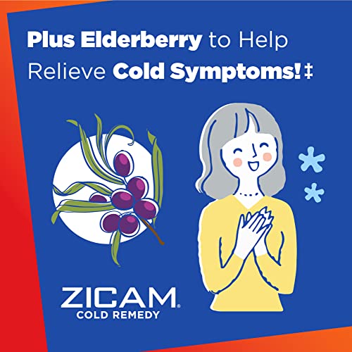 Zicam Elderberry Citrus Zinc Cold Remedy Melts