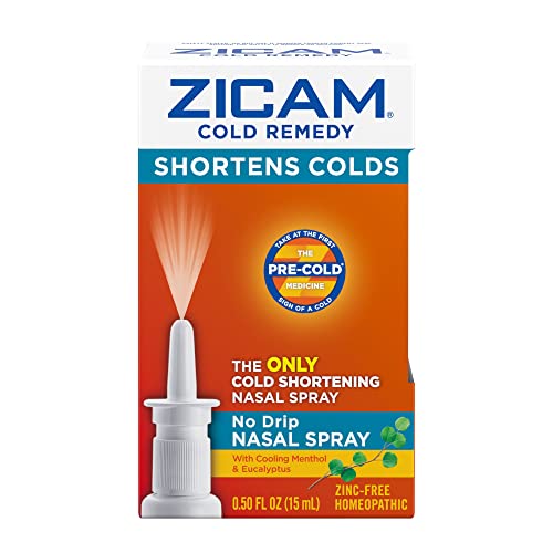 Zicam Cold Remedy No-Drip Nasal Spray 0.5 oz