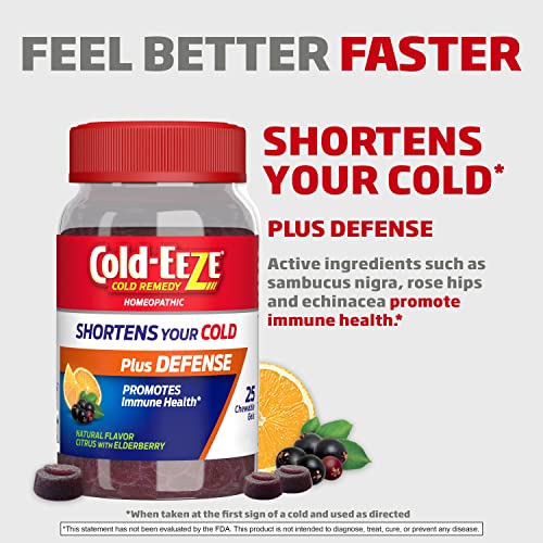 Cold-EEZE Immune Support Chewable Gels, 25 Ct