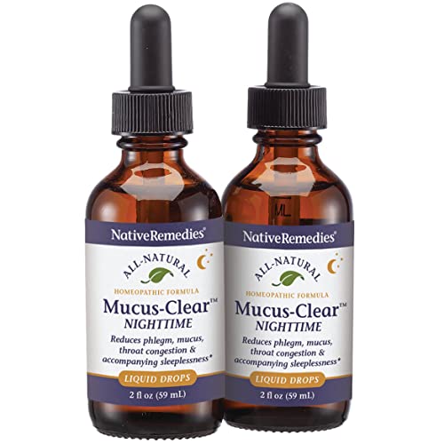NativeRemedies Mucus-Clear Nighttime Duo Pack