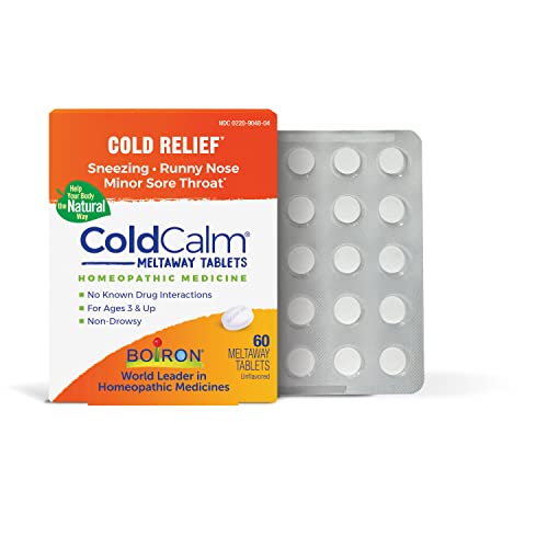 Oscillococcinum and ColdCalm Tablets for Cold Relief