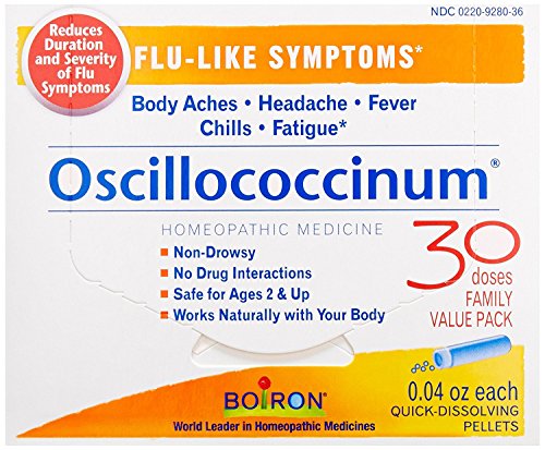 Boiron Oscillococcinum Flu Relief Pellets, 2 Pack