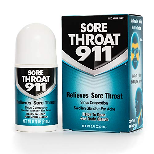 Sore Throat Relief & Sinus Congestion Formula