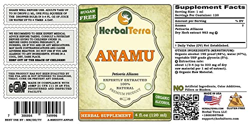 Anamu Tincture Liquid Extract by HerbalTerra