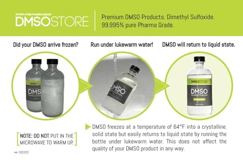 99.995% Pure DMSO Liquid - 2 Gallons
