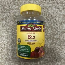 Nature Made Extra Strength B12 Gummies, 3000 mcg, 30-day
