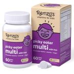 Renzo's Melty Kids Multivitamins with Iron, 60 Tabs