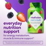 Vitafusion Men's Berry Gummy Vitamins, 120 Count