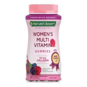 Nature's Bounty Women's Multivitamin Gummies – Raspberry Flavor