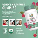 Organic Vegan Women's Multivitamin Gummies for Immunity