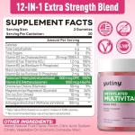 Yutiny Vegan Women's Multivitamin Gummies - 60 Count