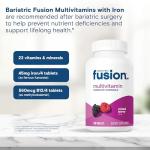 Bariatric Fusion Chewable Multivitamin with Iron - Mixed Berry