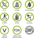 NATURELO Teen Multivitamins for Active Kids - 60 Capsules