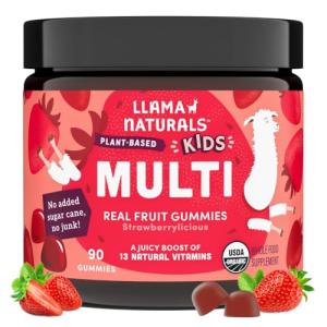 Llama Naturals Vegan Kids Multivitamin Gummies, 90 Ct