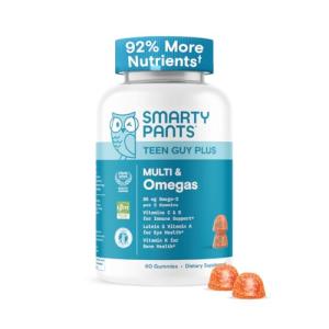 SmartyPants Teen Guy Multivitamin Gummies, 60 Count