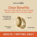 NatureWise Vitamin E Softgels - Antioxidant Support