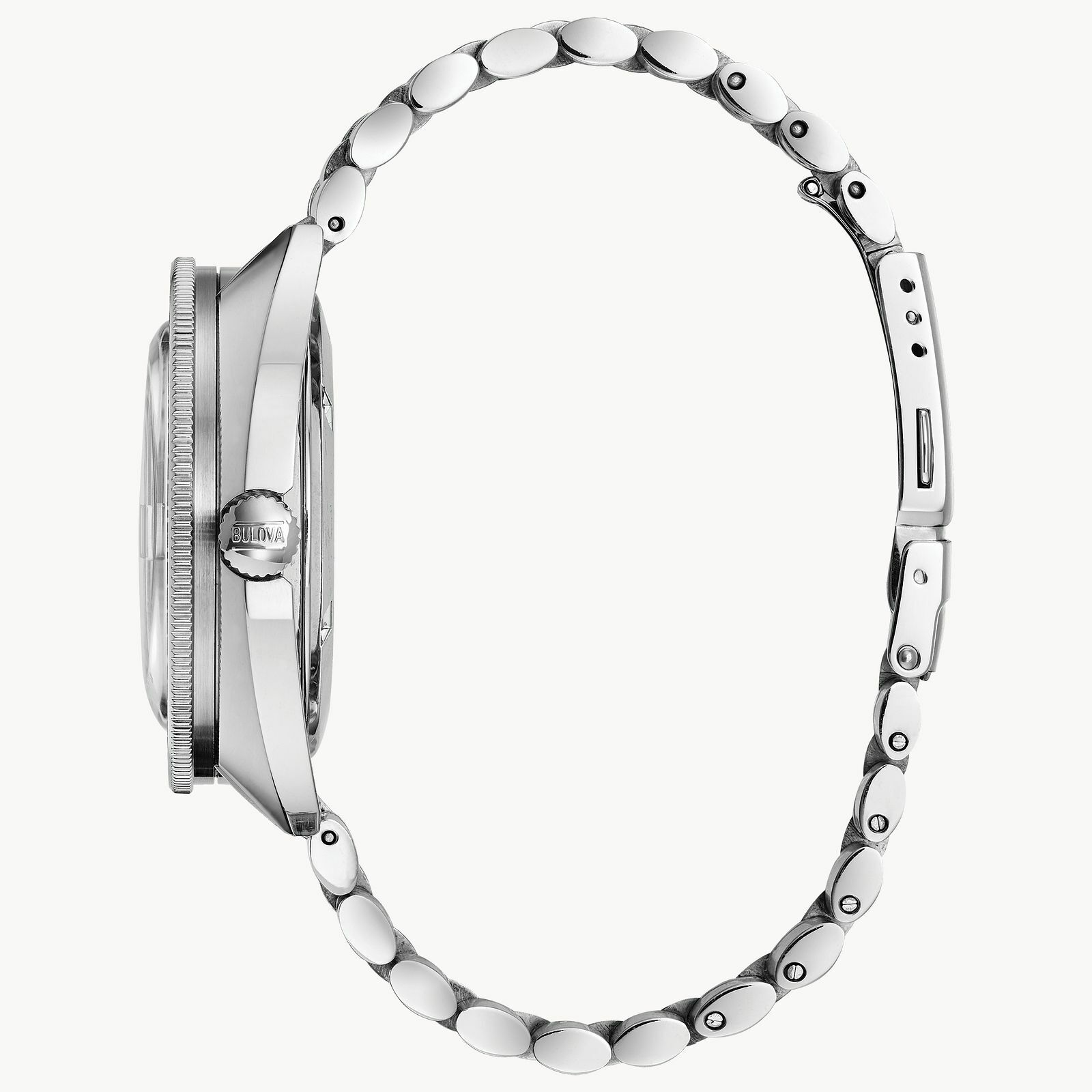 Bulova Oceanographer Silver Green Dial Watch