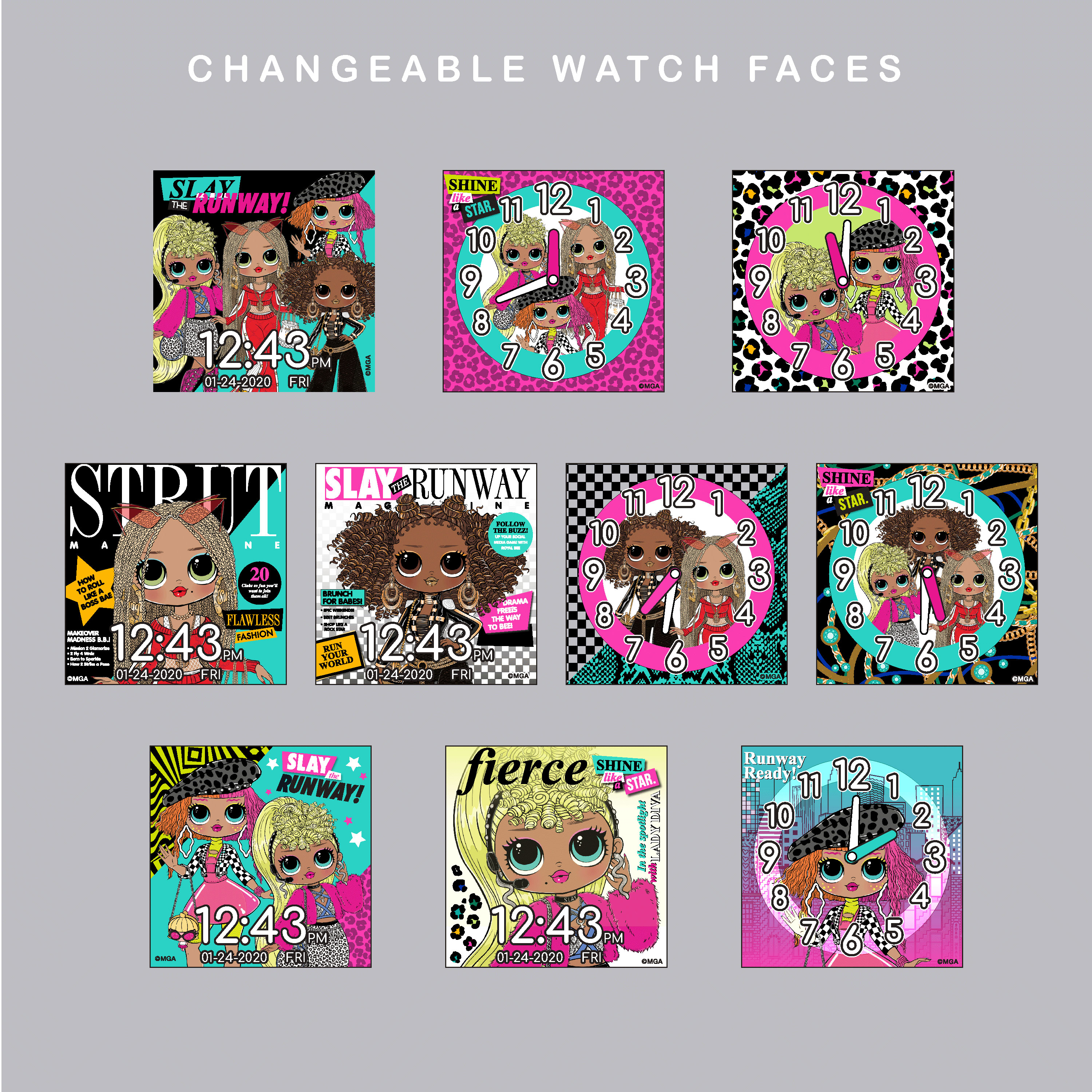 LOL Surprise! iTime Smartwatch in Pink