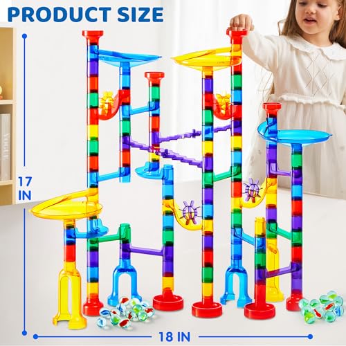 JOYIN Marble Run Toy Set - Construction Building Blocks
