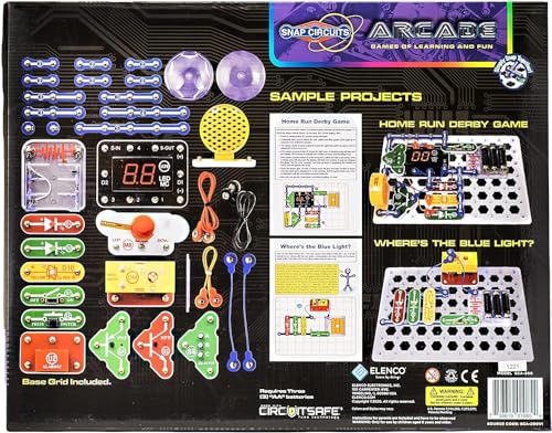 Snap Circuits Arcade: STEM Electronics Exploration Kit (Ages 8+)
