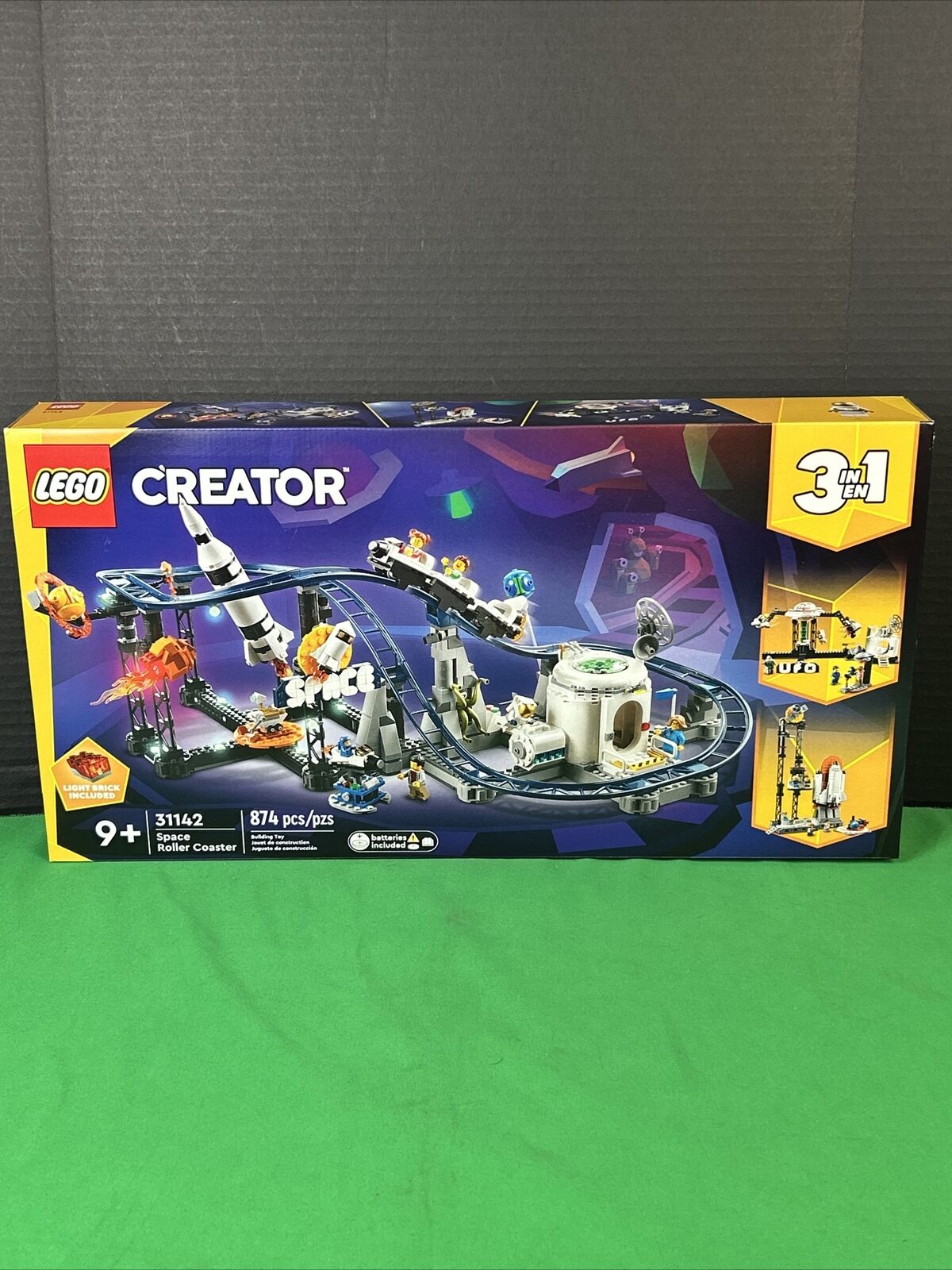 Space Roller Coaster Building Toy Set - LEGO Creator 3 in 1