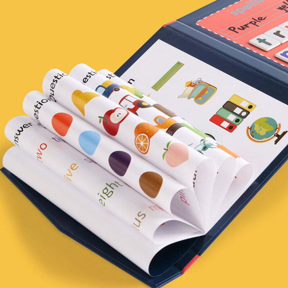 Kids' Magnetic Book with 8 Categories of Basic Knowledge