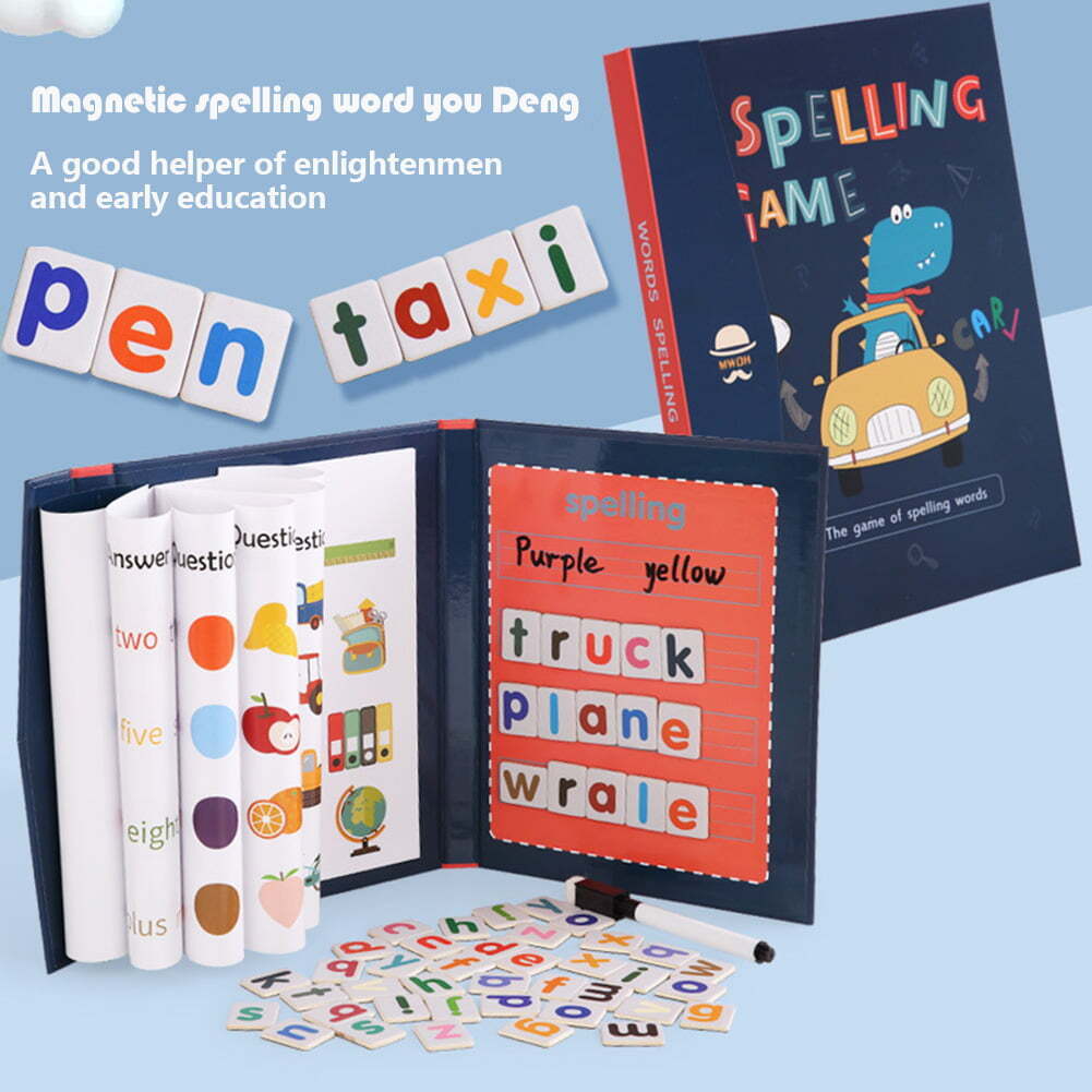 Kids' Magnetic Book with 8 Categories of Basic Knowledge